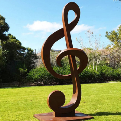 iarda d'acciaio unica Art Sculpture del metallo della scultura di Corten di spessore di 3mm