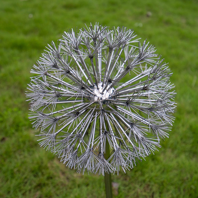 giardino di Art Electroplate Dandelion Shape For dell'iarda di acciaio inossidabile 304 316