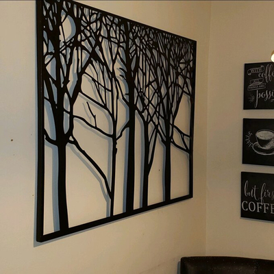il laser del metallo del materiale illustrativo dell'albero della vita di pollice 29x38 ha tagliato per il giardino