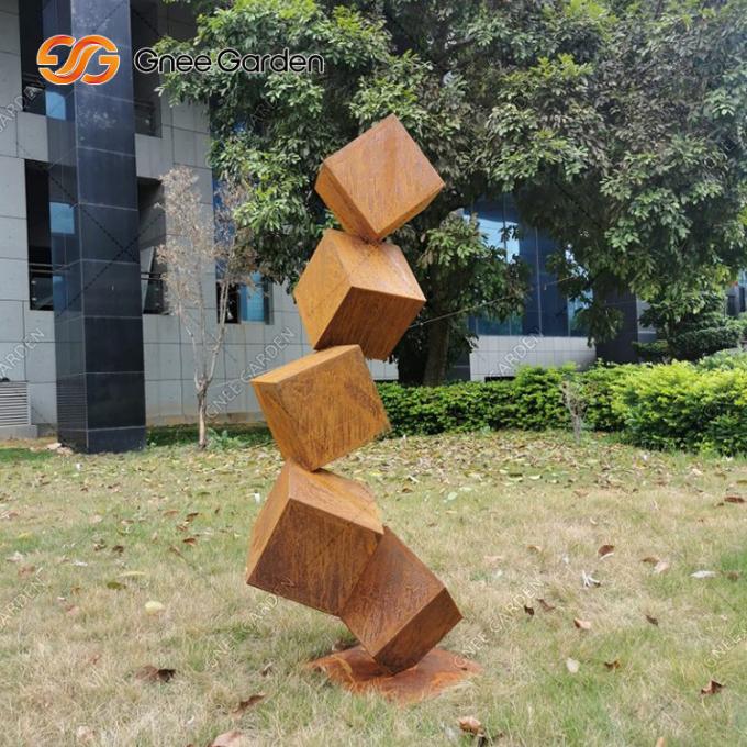 Grande scultura del metallo di Rusty Art Craft Corten Steel Garden di alta qualità