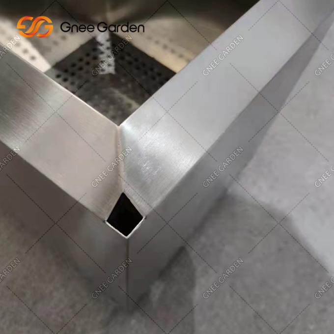 Nuovo legno di progettazione che brucia il pozzo che non dà fumo all'aperto del fuoco di acciaio inossidabile di Firepits